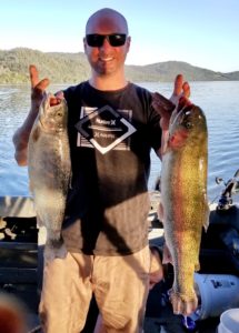 Clay Walker and his Rainbow Trout