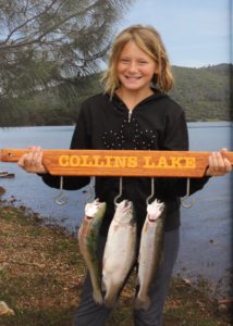 Tiffany and her trout